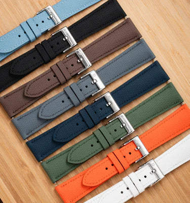 Crafting the Sailcloth FKM Rubber Strap